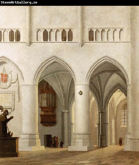 Pieter Jansz Saenredam Interior of the Church of St Bavo at Haarlem